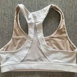 Lululemon Sports Bra White Size 8